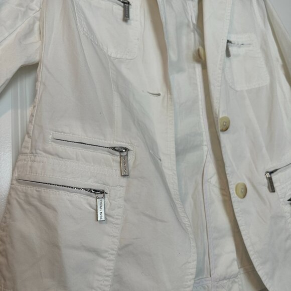 MICHAEL KORS | Women’s Jacket Top | White | Size: 4P - Picture 9 of 10